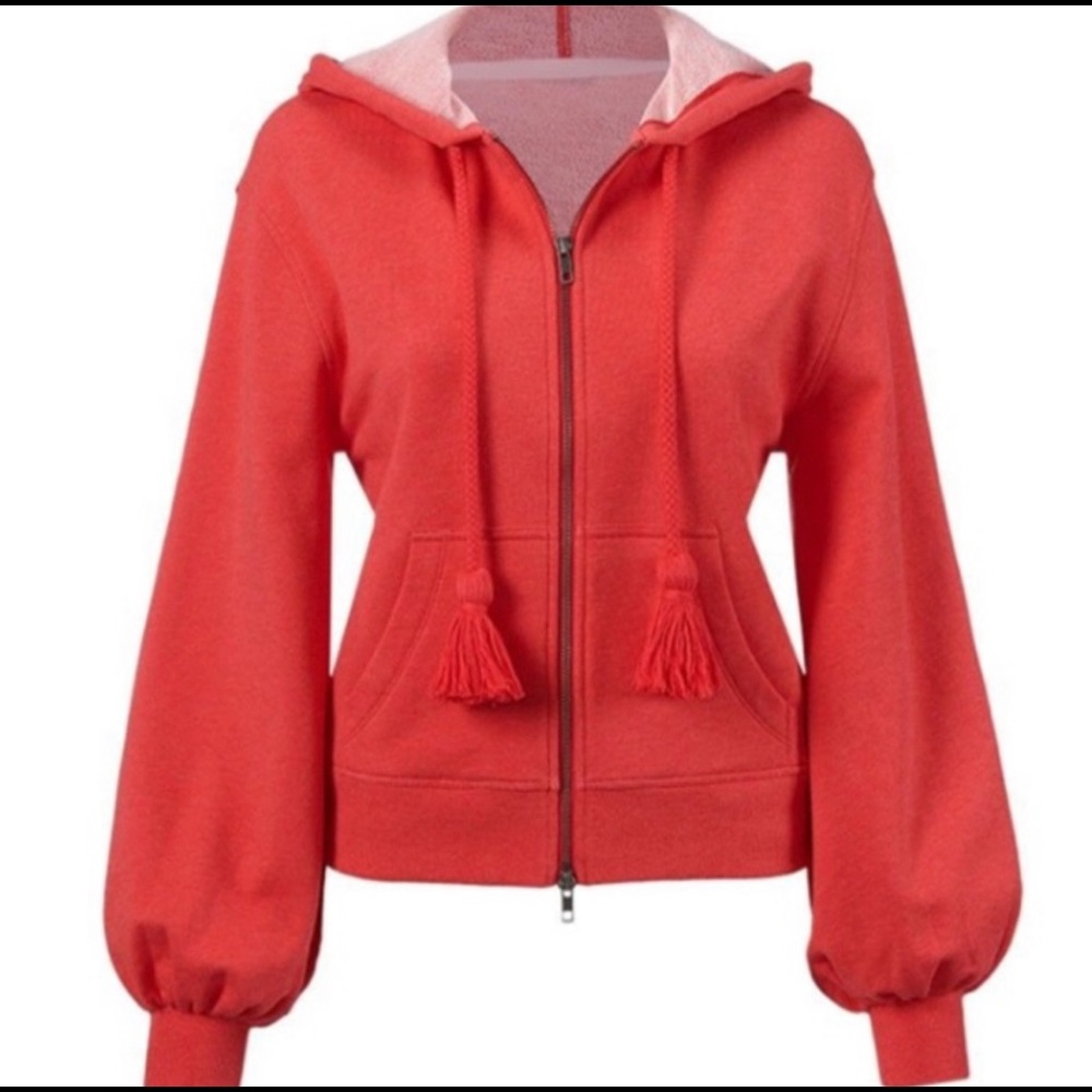 CABI Deluxe HOODIE. Size XL coral or melon